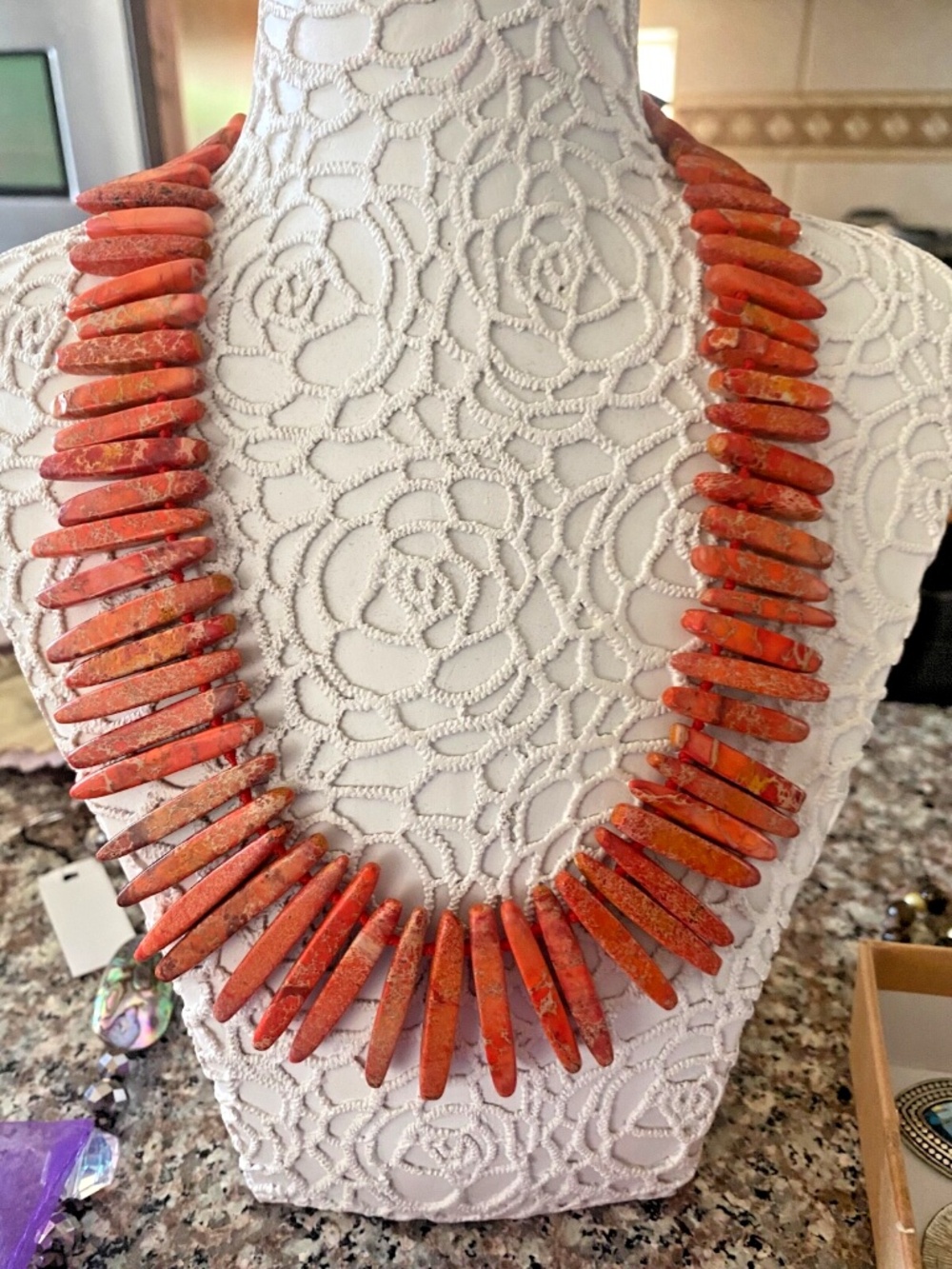 925 Sterling Silver and Genuine Stone Necklace - Lucas Lameth